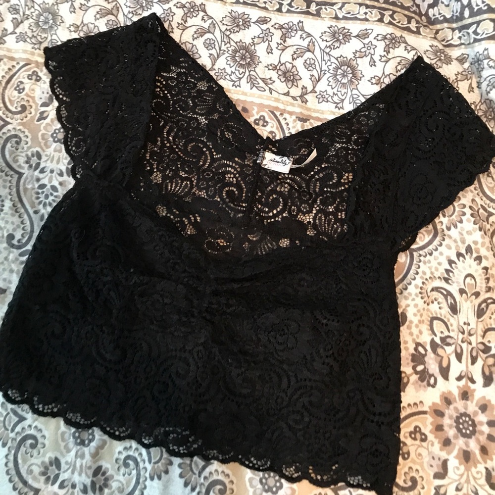Intimately Free People Lace Crop